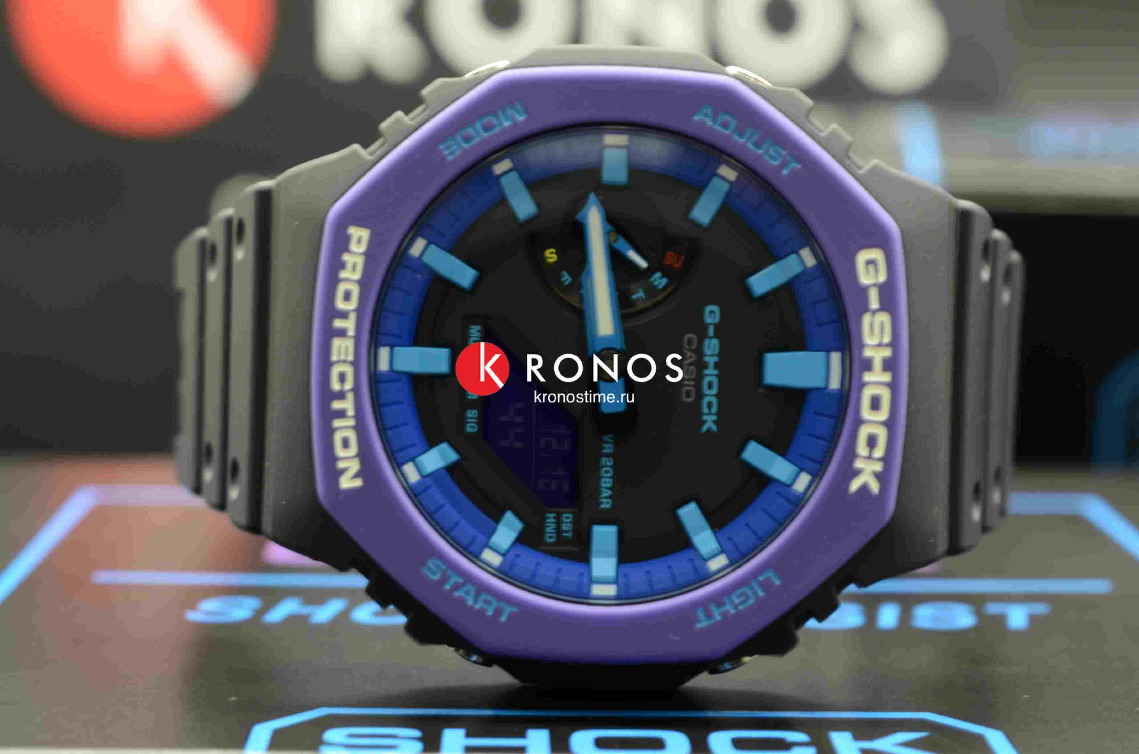 Casio Casio G-Shock GA-2100THS-1A GA-2100THS-1AER оригинальные мужские часы в комплекте с коробкой